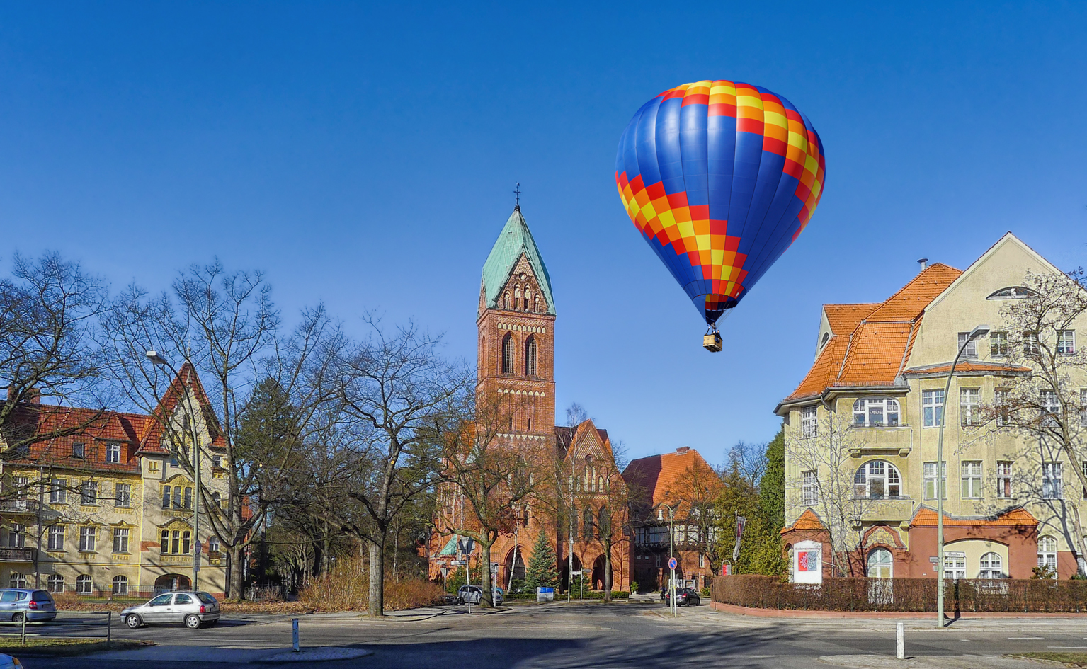 Einsatzlage: Heißluftballon Notlandung